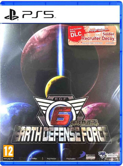 Earth Defense Force 6 PS5-Spiel
