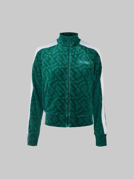 Puma Women's Cardigan Green