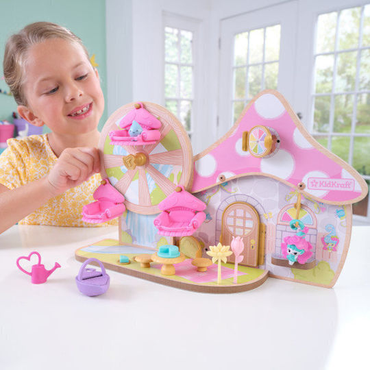 Kidkraft Lil' Green World Fairy Ξύλινο Κουκλόσπιτο