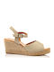 Damenplattformen im Espadrilles-Stil Gray