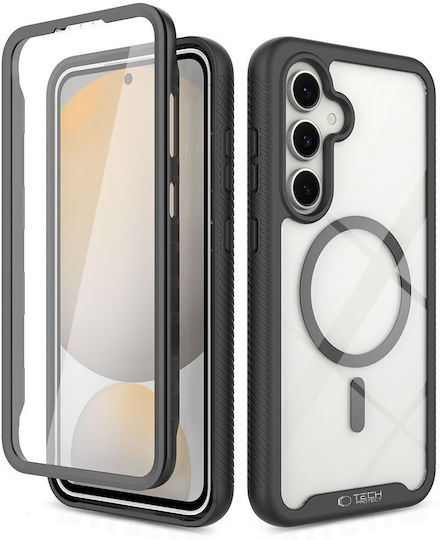 Tech-Protect Defense360 Magsafe Tempered Glass Negru (Galaxy S24 FE)