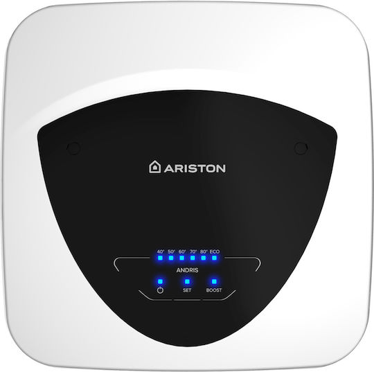 Încălzitor de apă electric Ariston Andris Elite Eu 10u/5 1.5kw cu afișaj LED pentru instalare sub chiuvetă