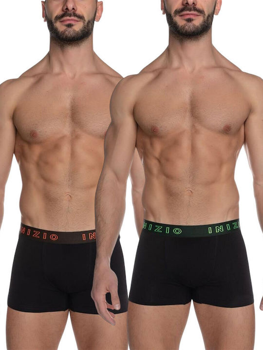 Ανδρικά Μποξεράκια Μαύρο 2Pack