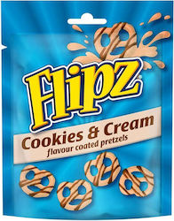Flipz Cookies & Cream Coated Pretzels 90gr
