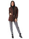 Damen Jacke Brown
