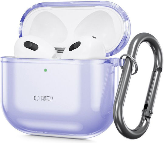 Tech-Protect Flexair Husă în culoarea Violet pentru Apple AirPods 4