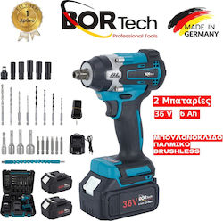 Homeone Μπουλονόκλειδο 36V 2x6Ah 1/2" Homeone Μπουλονόκλειδο 36V 2x6Ah 1/2"