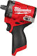 Milwaukee M12 FCIWF12G3-0 Brushless Impact Wrench Battery Solo with Socket 1/2"
