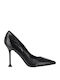 Guess Synthetic Leather Black Heels