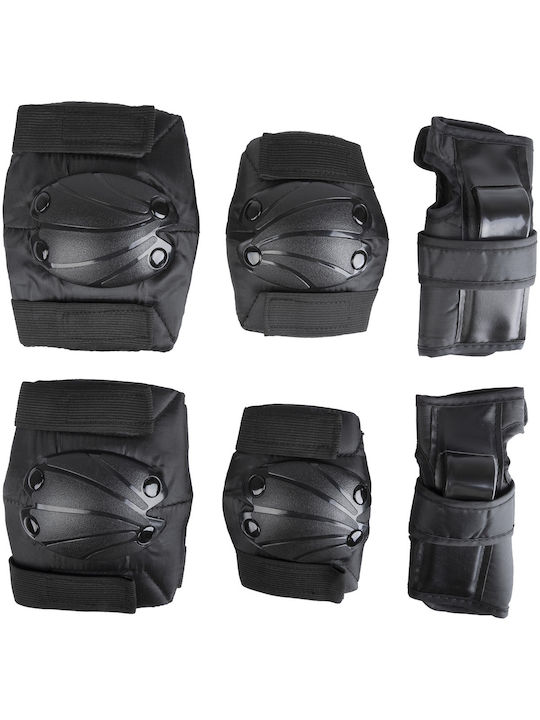 Knee Pads Elbow Pads Wrist Guards Black 659811