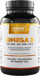 Human Protect Омега 3 100 Меки Капсули