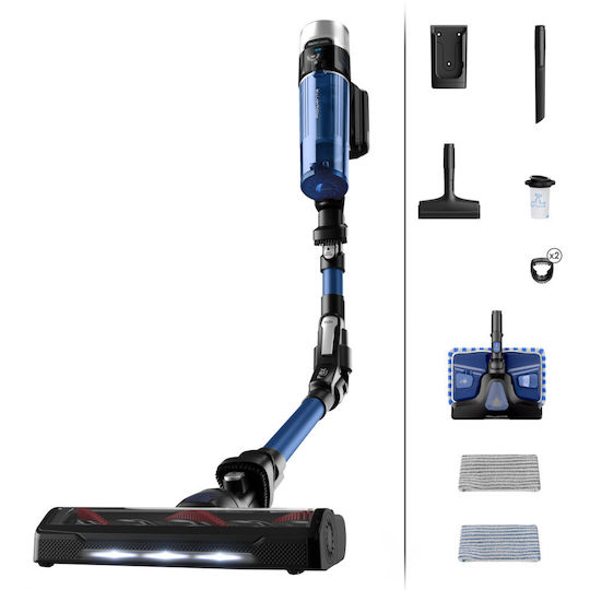 Rowenta X-force Flex Επαναφορτιζόμενη Σκούπα Stick Τιρκουάζ