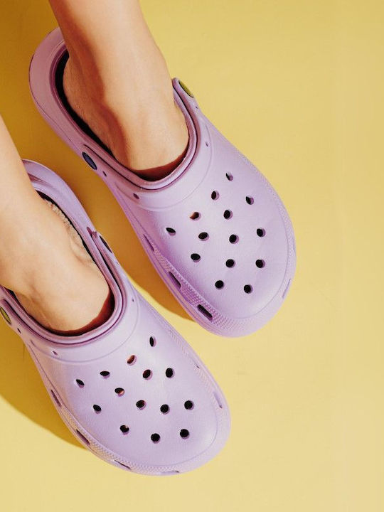Silia D Women's Clogs Purple