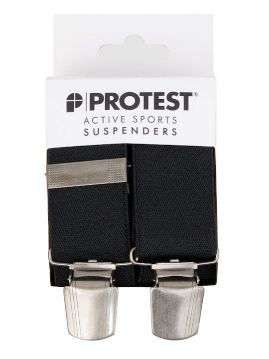 Protest Hosenträger Monochrom Schwarz