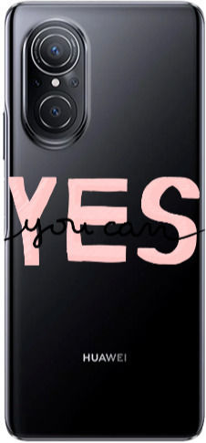 Huawei Nova 9 Se Yes You Cam Transparente Silikon TPU Hülle