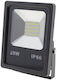 Metanor Waterproof LED Floodlight 20W Natural White 4500K IP65
