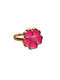 Kids Ring Pink Flower 9300012