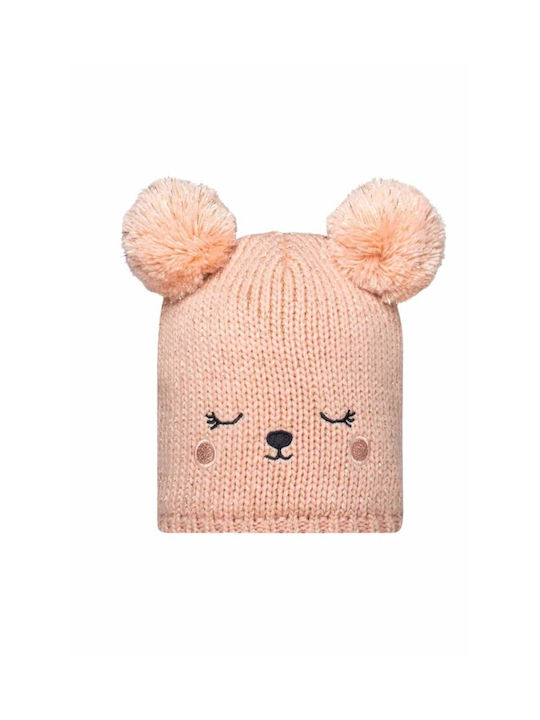 Cabaia Kids Beanie Knitted Pink