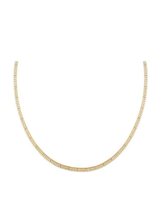 Papoulidis Jewellery Charm aus Gold 14K mit Zirkon