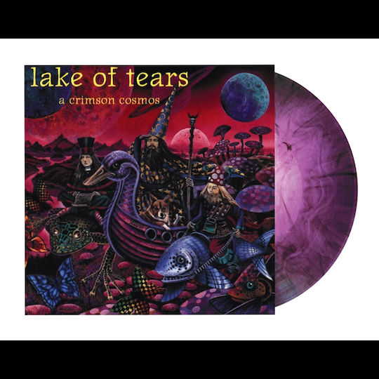 Lake Tears A Crimson Cosmos Magenta Black 1 Vinyl