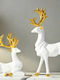 Коледна Фигура Елен Бял 2бр