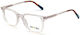 Tipi Diversi Transparenter Acetat Brillengestell TD6206 C5