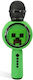 OTL Microfon Karaoke Fără Fir Minecraft MC1240 Verde