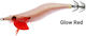 Jatsui Jatsui Squid Jig No3 Fluorescent Red