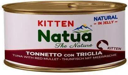 Natua Υγρή Τροφή για Ανήλικες Γάτες σε Κονσέρβα με Τόνο 85gr