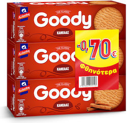 Allatini Biscuits Goody Κανέλας 3pcs 185gr