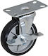 Unimac Rotating Plastic Wheel with Brake 100mm