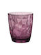 Bormioli Rocco Diamond Wasserbrille Glas Lila 390ml