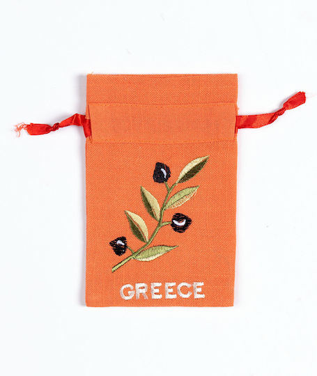 Silk Fashion Σαπουνοθήκη Υφασμάτινη Πορτοκαλί 5206978165351