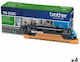 Brother TN-243C Original Multipack Toner Laser Printer Cyan 4buc