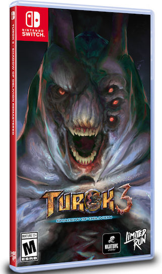 テュロック3 Turok 3 Shadow of Oblivion switch Turok 3 Shadow Of Oblivion Remastered (Limited Run Games