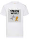 Fruit of the Loom Star Wars Meow Wars Cats No1 Rashguard Star Wars Albă Din bumbac