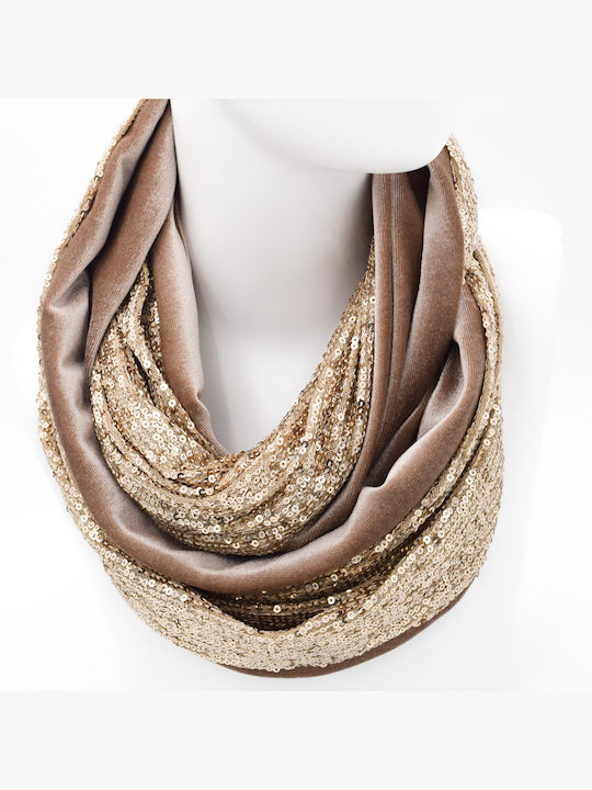 VinD.gr Dora Vintzilaiou Women's Scarf Gold