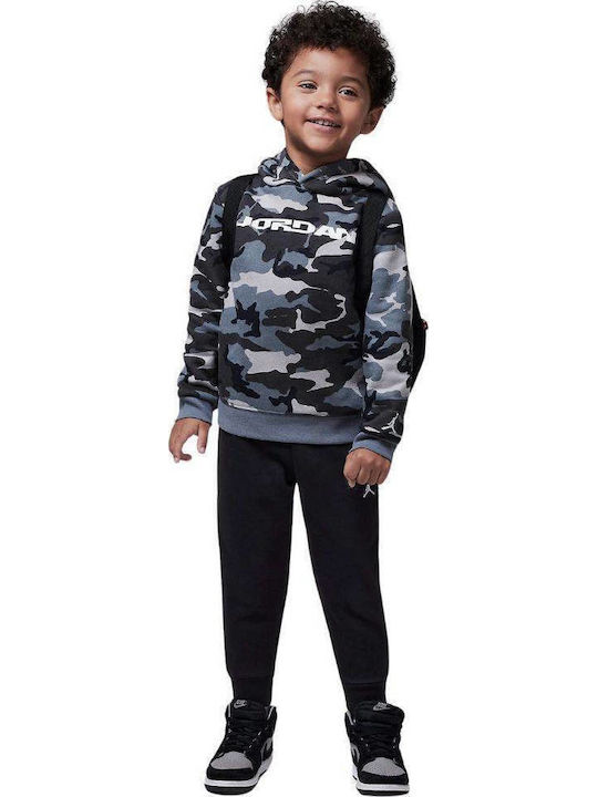 Jordan Παιδικό Σετ Φόρμας Black 2τμχ Little