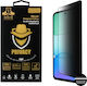 Idol 1991 0.25mm Adeziv complet Privacy Tempered Glass Negru (Redmi 13)