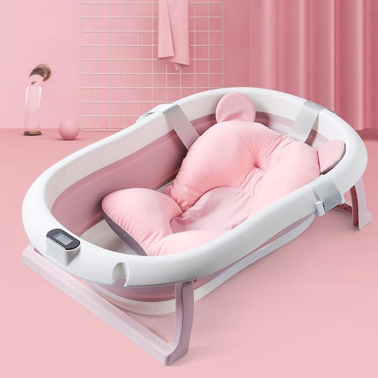 U-Grow Babybadewanne mit Thermometer Rosa