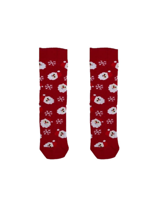 Kal-tsa Christmas Socks Red