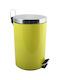 HL144 Inox Badezimmer Mülleimer 5Es Gelb