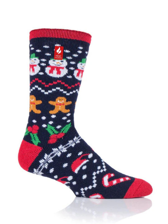 Heat Holders Herren Weihnachtssocken Rot 1Pack