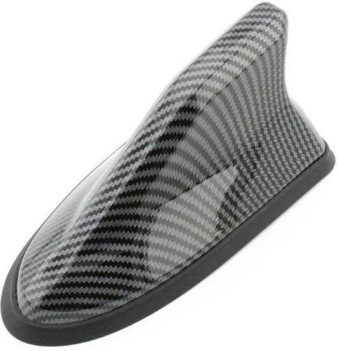 Car Antenna Roof Shark for Radio in Black Carbon Color