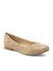 Damen Ballerinas in Beige Farbe