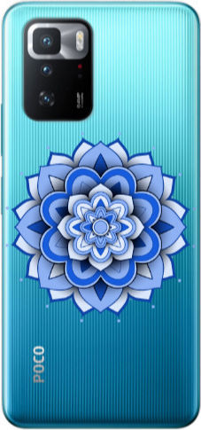 Xiaomi Poco X3 Gt Manadala D9 Transparent Silicone Tpu Θήκη