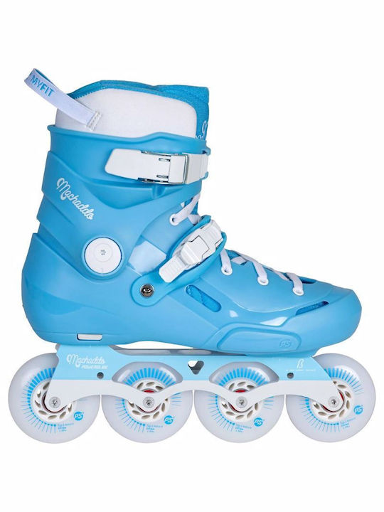 Powerslide Pro 80 Inline Adjustable Blue Rollers for Adults