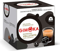 Gimoka Κάψουλες Espresso Vellutato Συμβατές με ...
