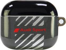 Audi Iml Sport Θήκη Σιλικόνης / Πλαστική σε Μαύρο χρώμα για Apple AirPods 3 Audi Iml Sport Θήκη Σιλικόνης / Πλαστική σε Μαύρο χρώμα για Apple AirPods 3