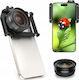 Apexel Super Macro Hd Zoom 10-20x Φακός Κάμερας ​Κινητών Macro / Zoom 10x